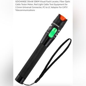 GOCHANGE 30mW 30KM Visual Fault Locator, Fiber Optic Cable Tester Meter